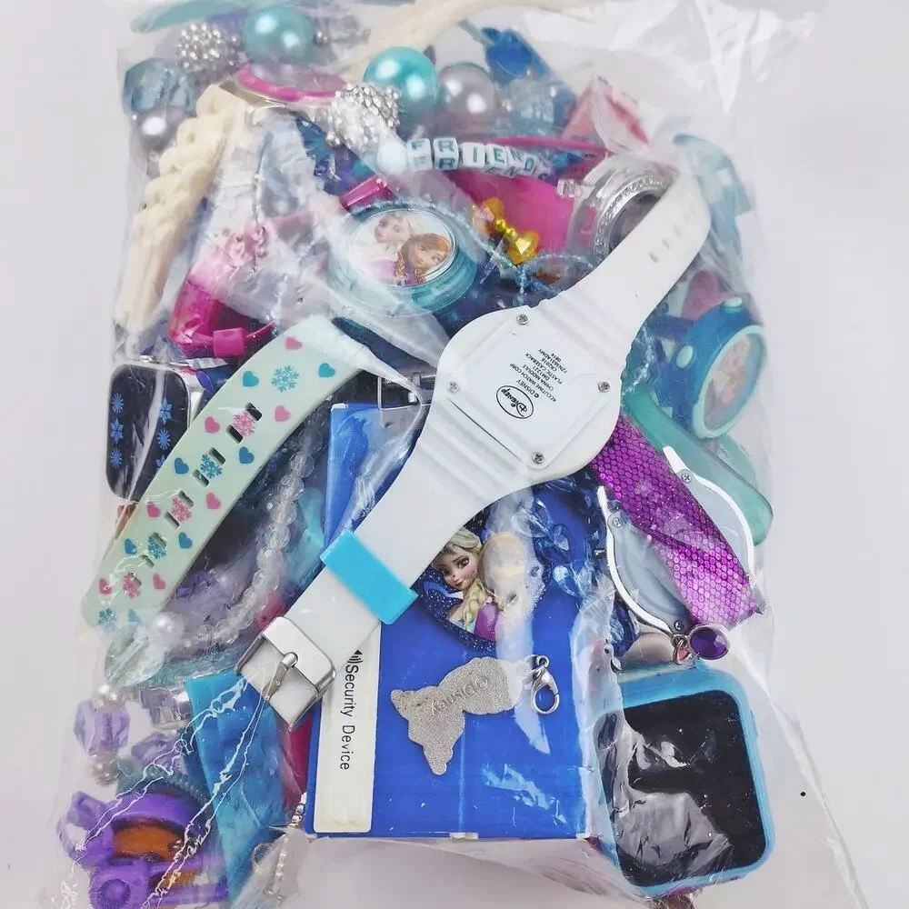 Disney Frozen Mystery Kids Jewelry Bundle – 1.15 Pounds AS-IS Lot A23